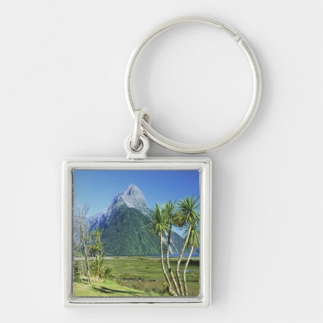 New Zealand, South Island,  Mitre Peak, Key Ring (Front)