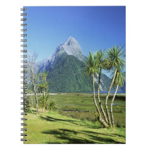 New Zealand, South Island, Mitre Peak, Notebook
