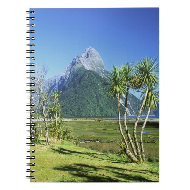 New Zealand, South Island,  Mitre Peak, Notebook (Front)