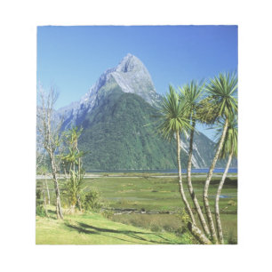 New Zealand, South Island, Mitre Peak, Notepad