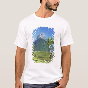 New Zealand, South Island,  Mitre Peak, T-Shirt