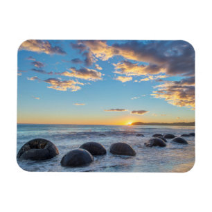 New Zealand, South Island, Moeraki Boulders Magnet