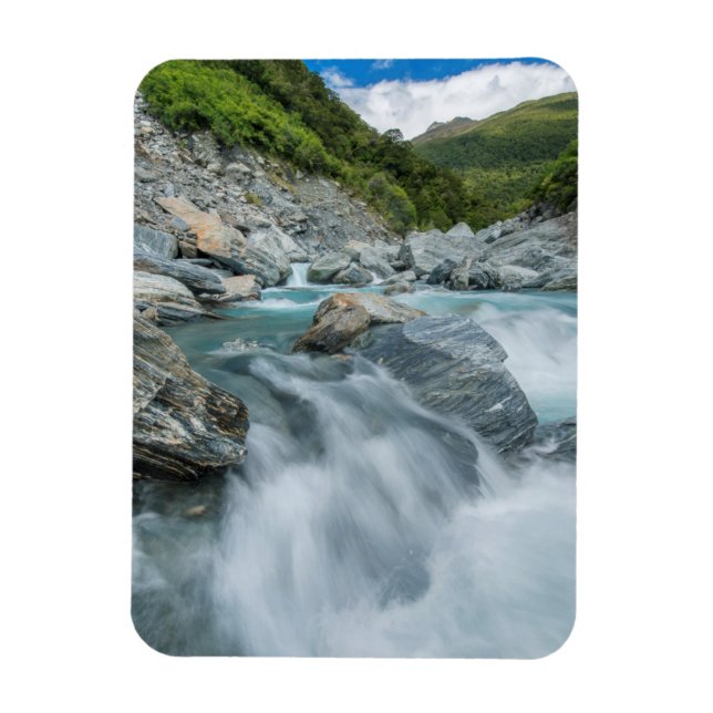 New Zealand, South Island, Mt. Aspiring National Magnet (Vertical)