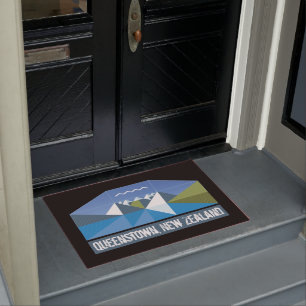 NEW ZEALAND SOUTH ISLAND QUEENSTOWN DOORMAT