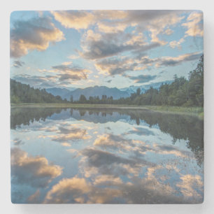 New Zealand, South Island, Westland National Stone Coaster