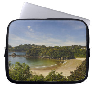 New Zealand, Southland, Stewart Island, Halfmoon Laptop Sleeve