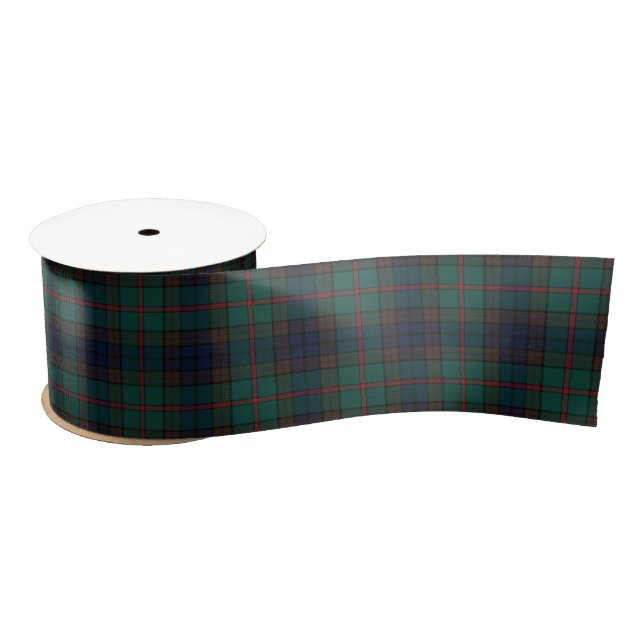 New Zealand Tartan Plaid Pattern Satin Ribbon (Spool)