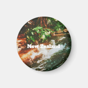 New Zealand Travel Print Magnet