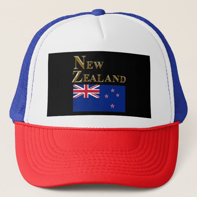 NEW ZEALAND TRUCKER HAT (Front)