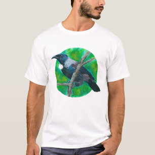 New Zealand Tui - Painting in acrylic T-Shirt
