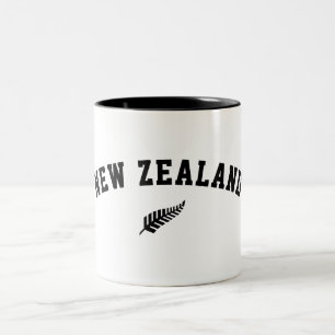 New Zealand Two-Tone Coffee Mug