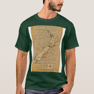 New Zealand weather map T-Shirt
