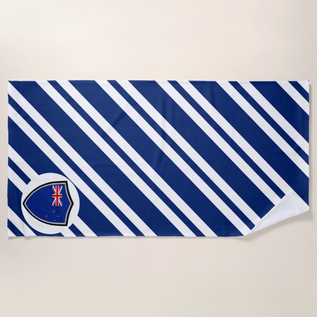 New Zealander flag beach towel (Front)