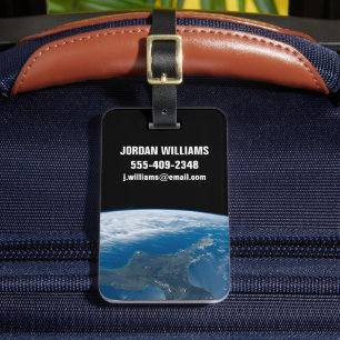 New Zealand's North Island. Luggage Tag