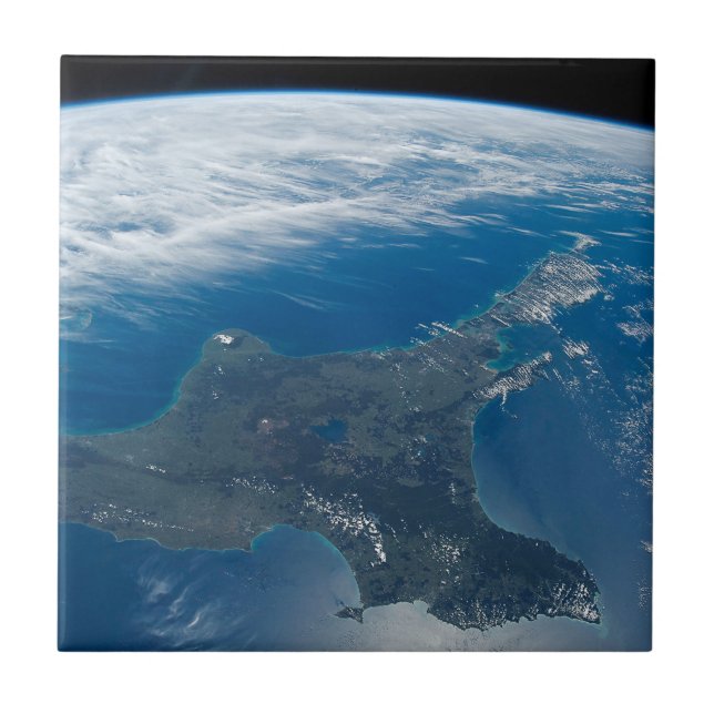 New Zealand's North Island. Tile (Front)