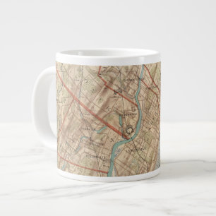 Newark and Paterson, New Jersey Large Coffee Mug