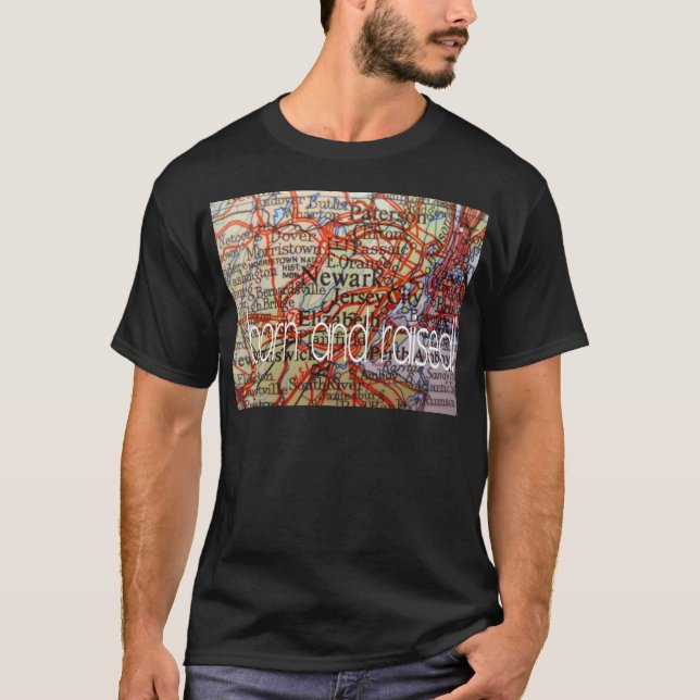 Newark born and raised T-Shirt (Front)