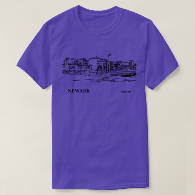 Newark California TShirt 3 (Design Front)