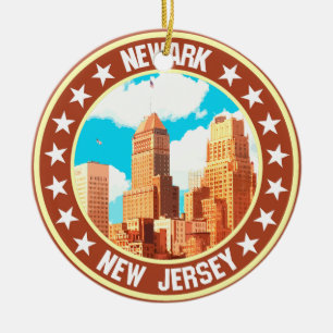 Newark ceramic tree decoration