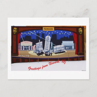 Newark Mural Postcard