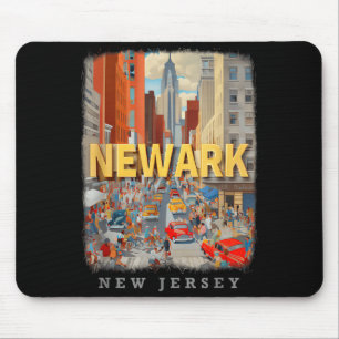 Newark New Jersey Nj Urban Energy Sd649 Mouse Mat