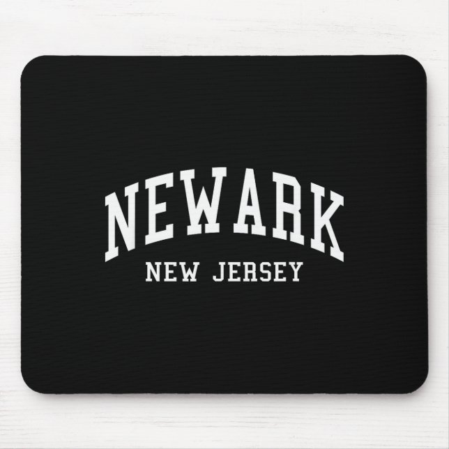 Newark - New Jersey - Throwback Design - Clic  Mouse Mat (Front)