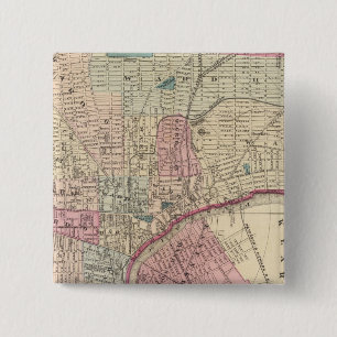 Newark, NJ 15 Cm Square Badge
