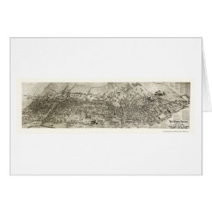 Newark, NJ Panoramic Map - 1907