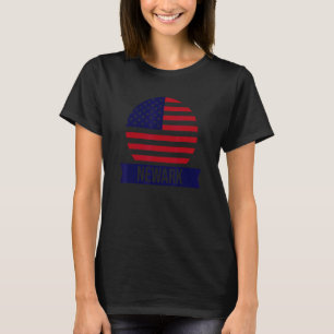 Newark USA American place name US flag 1 T-Shirt