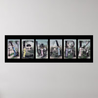 NEWARK Vintage Alphabet Letter Name Art