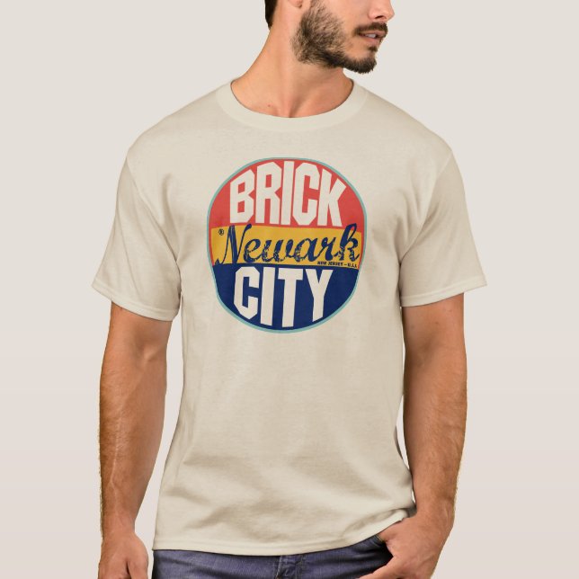 Newark Vintage Label T-Shirt (Front)