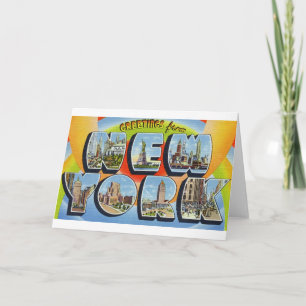 newartsweb - Greetings from New York.  Card
