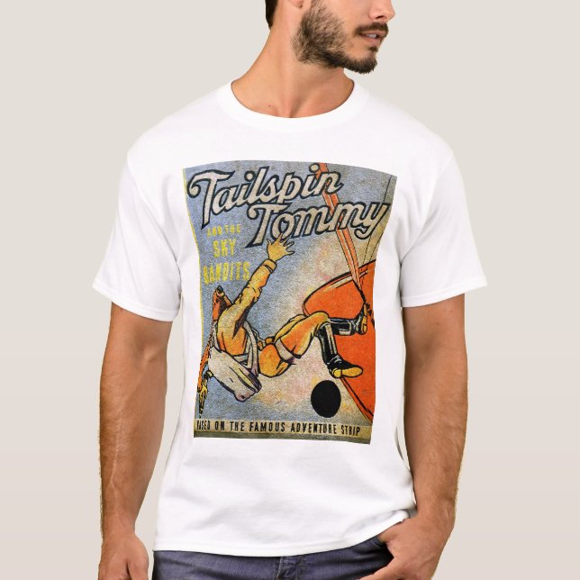 newartsweb - Tailspin Tommy and the Sky Bandits T-Shirt (Front)