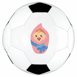 Newborn baby clipart football