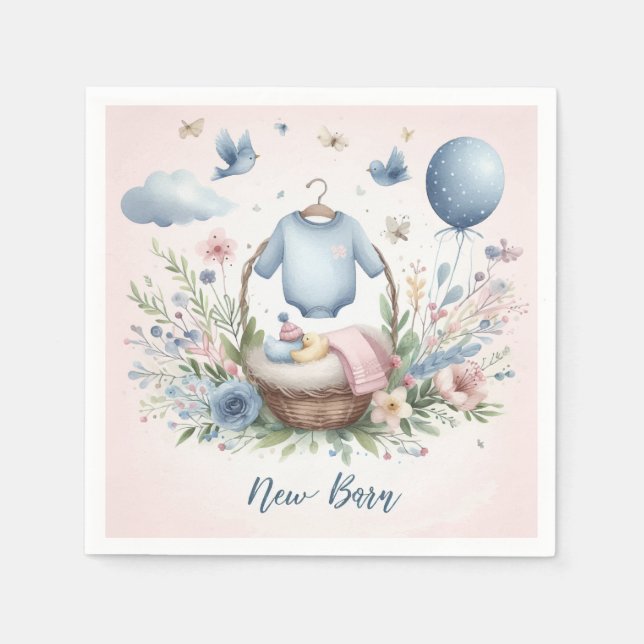 Newborn baby napkin (Front)