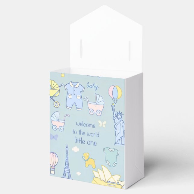 Newborn Baby Shower Favour Boxes (Opened)