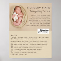 Newborn Baby & Teddy, Babysitter, Daycare, Nursery