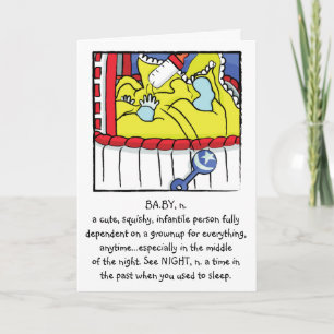 Newborn Boy Greeting Card