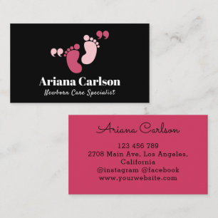 Newborn Care Specialist Neonatologist  Business Card