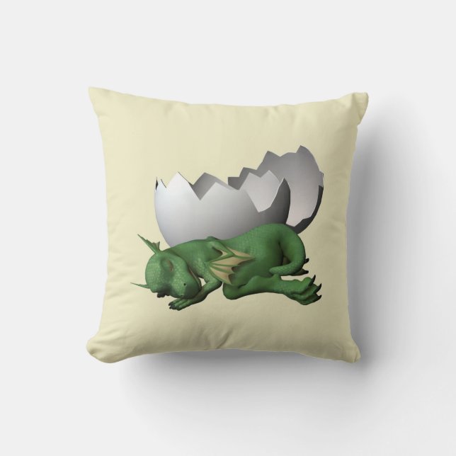 Newborn Dragon Cushion (Front)