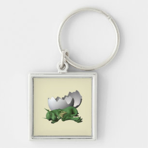 Newborn Dragon Key Ring