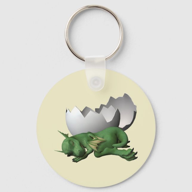 Newborn Dragon Key Ring (Front)