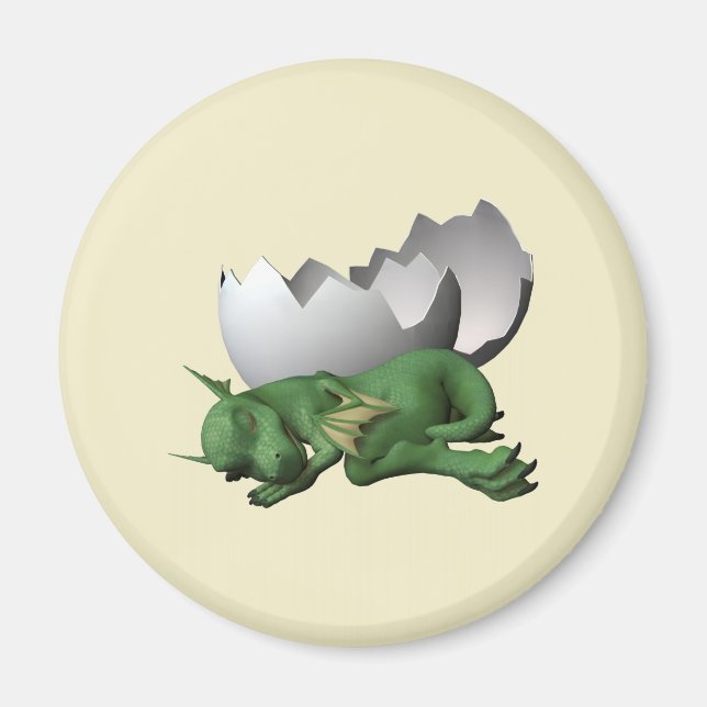 Newborn Dragon Magnet (Front)