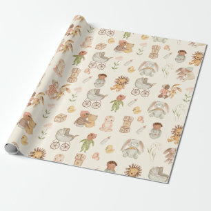 Newborn International Baby Wrapping Paper