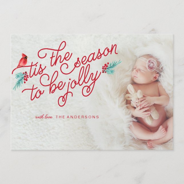 NEWBORN Jolly Christmas Season Menu (Front)