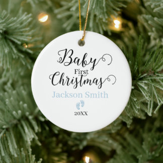 Newborn Keepsake Gift for New Parents Ceramic Tree Decoration