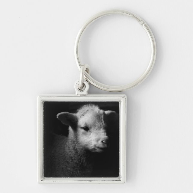 Newborn Lamb Key Ring (Front)