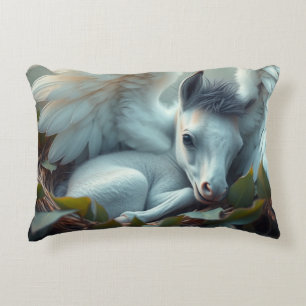 Newborn Pegasus Foal Decorative Cushion