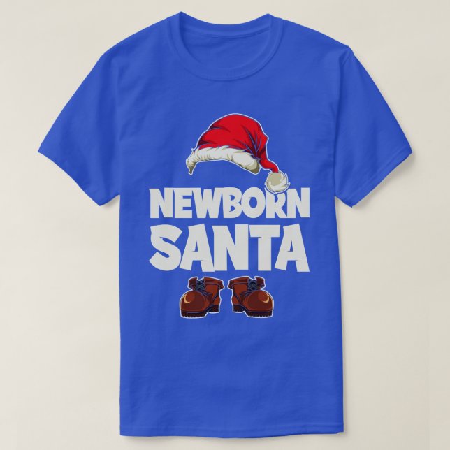 Newborn Santa Funny Christmas Santa 1 T-Shirt (Design Front)