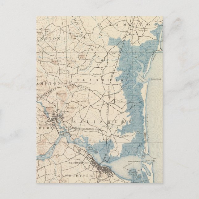 Newburyport, Massachusetts Postcard (Front)